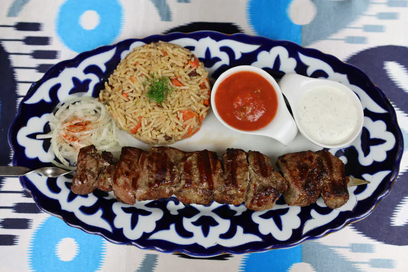 Schaschlik vom Lamm